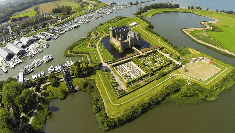 Castelo Muiderslot em Amsterdã