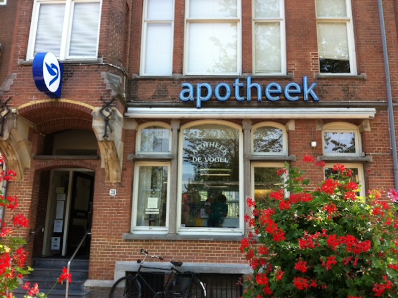 Farmácia em Amsterdã