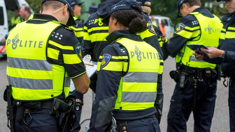 Polícia em Amsterdã